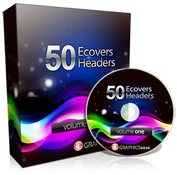 Graphics Ease 50 eCovers & Headers - License: MRR + Sales Page