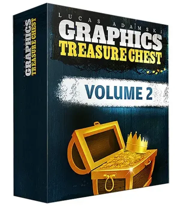 Graphics Treasure Chest V2 Collection of 857+ Premium Graphic Templates- License: PUR