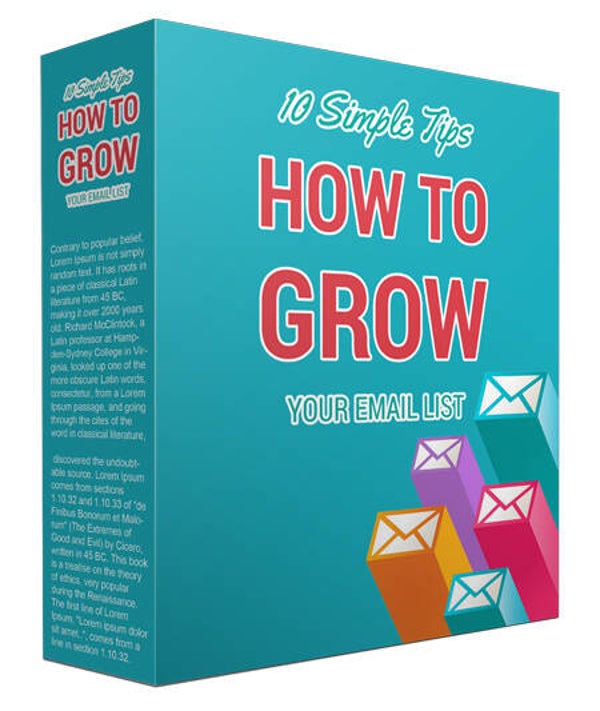 Growing An Email List - License: PLR + Squeeze Page