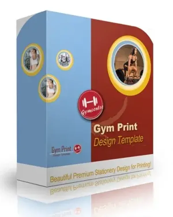 Gym Print Design Template - License: PUR