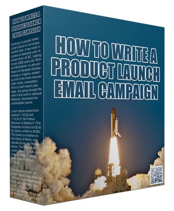 How To Write A Product Launch Email Campaign - License: MRR + Sales Page - FREE Downloas