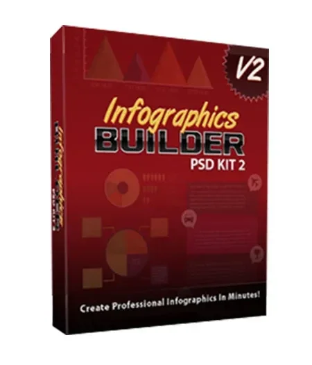 Infographics Builder PSD Kit 2 - License: PUR