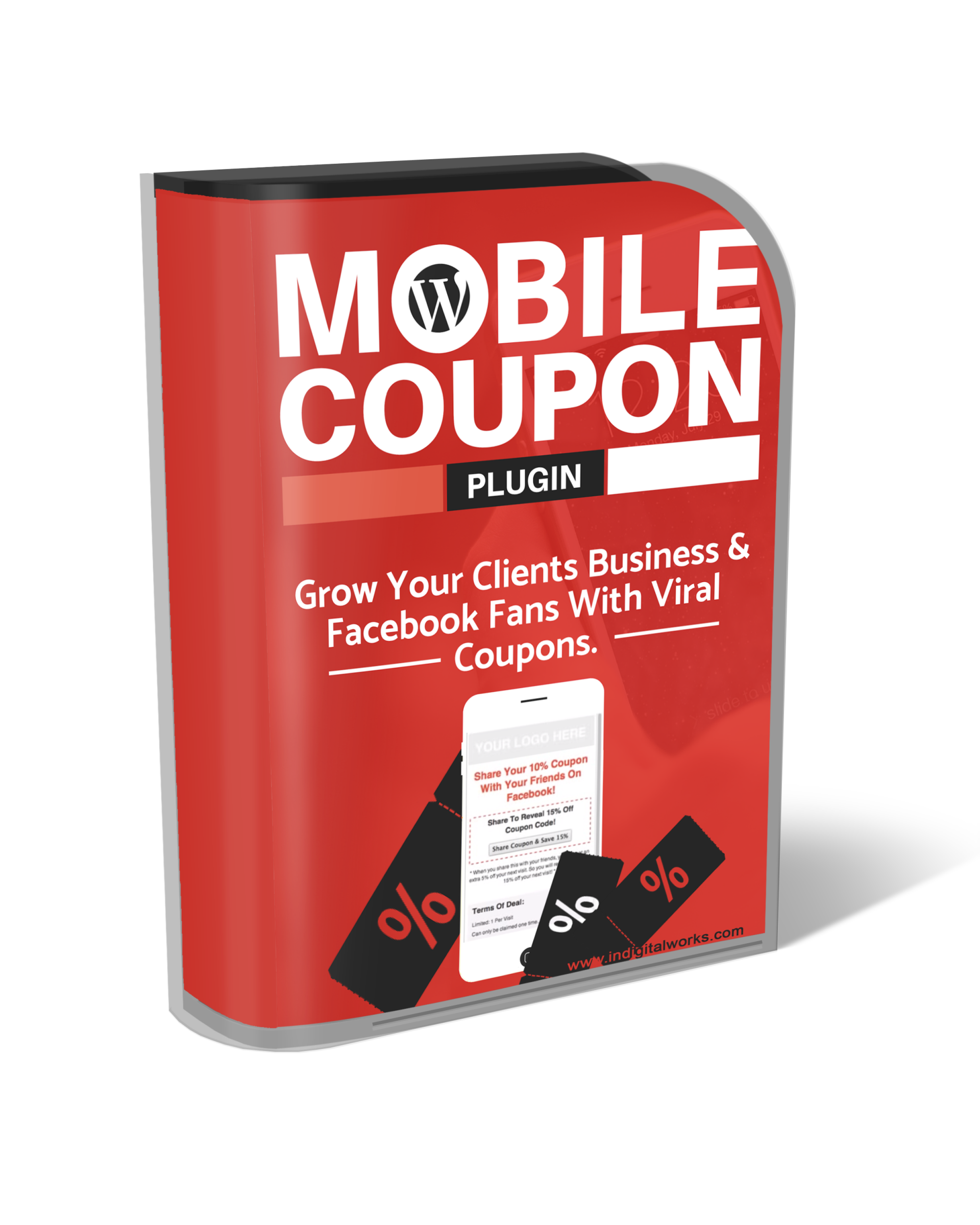 WP Mobile Coupon Plugin - License: RR + Sales Page
