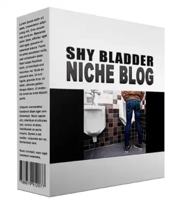 New Shy Bladder Flipping Niche Blog - License: PUR