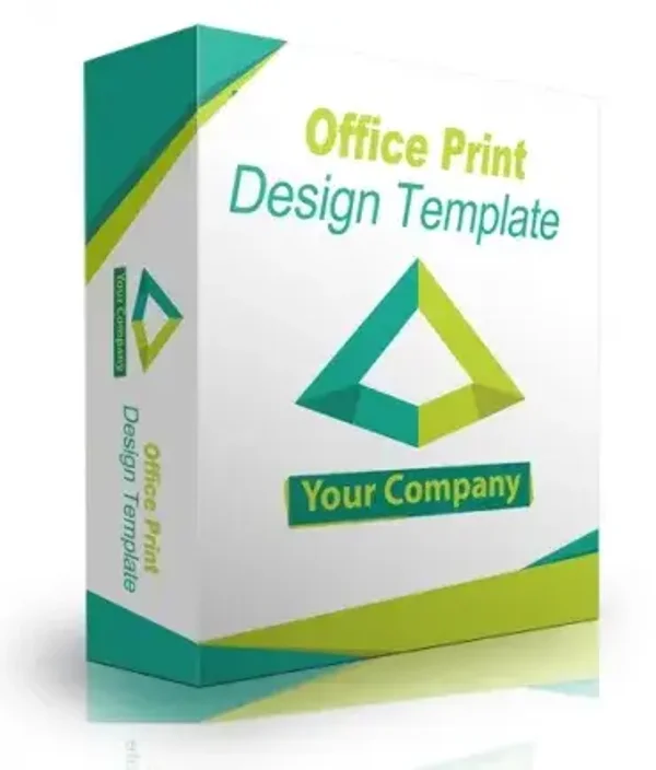 Office Print Design Template - License: PUR