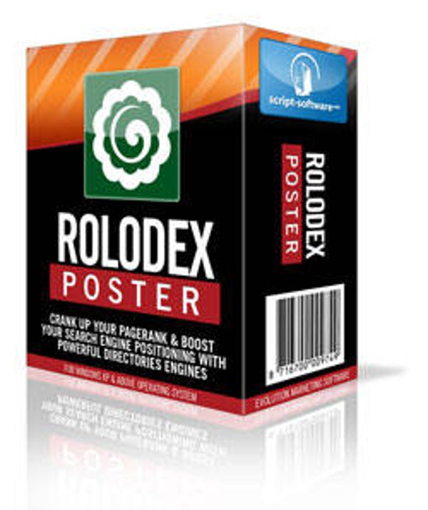 Rolodex Poster with Salespage - License: SRR - Free Download