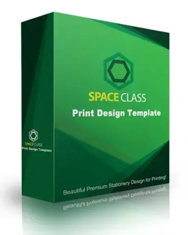 Space Class Print Design Template - License: PUR
