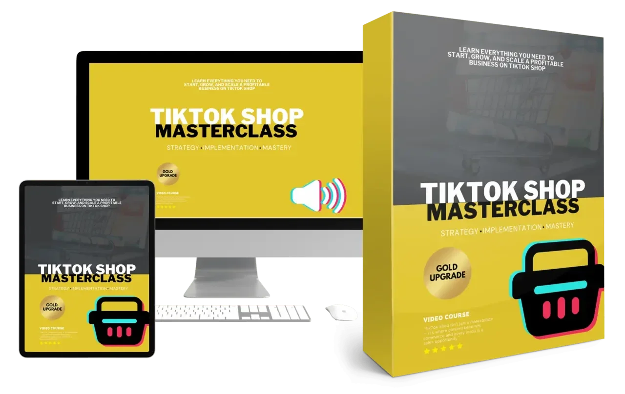 TikTok Shop Masterclass Video Upgrade - License: MRR + Sales Page