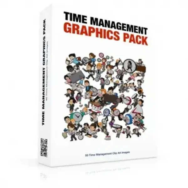 Time Management Graphics Pack 50 PNG+PDF Files - License: PUR