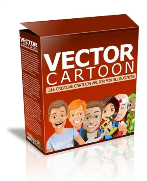 Vector Cartoon Package - License: PLR + Sales Page