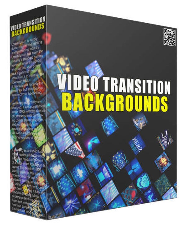 100 Video Transition Backgrounds - License: PUR