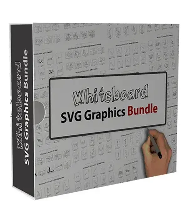 Whiteboard SVG Graphics Bundle - License: PUR