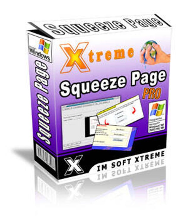 Xtreme Squeeze Page Generator - License: MRR - Free Download