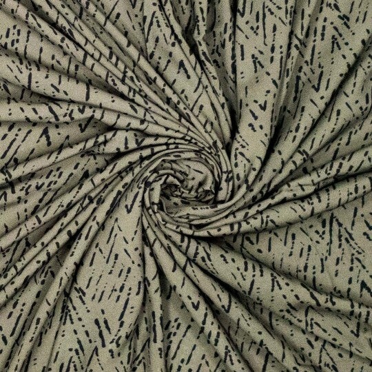 Viscose Paint stripes