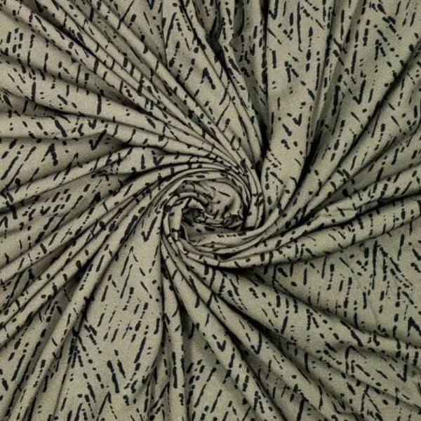 Viscose Paint stripes