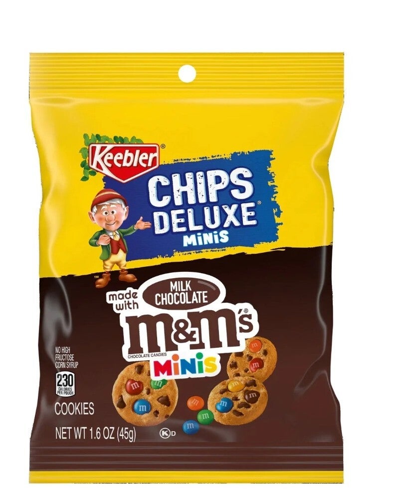 M&M bite size cookies