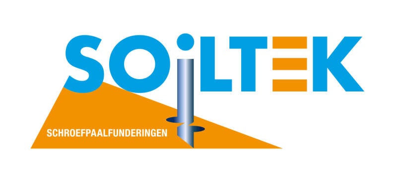 Soiltek partner logo: Officiële partner voor duurzame funderingen