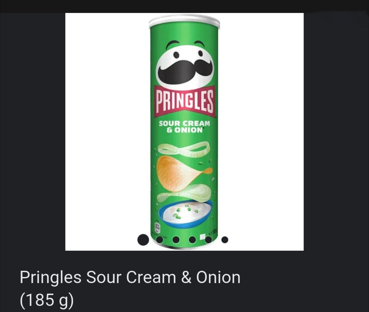 Pringeles sour Cream