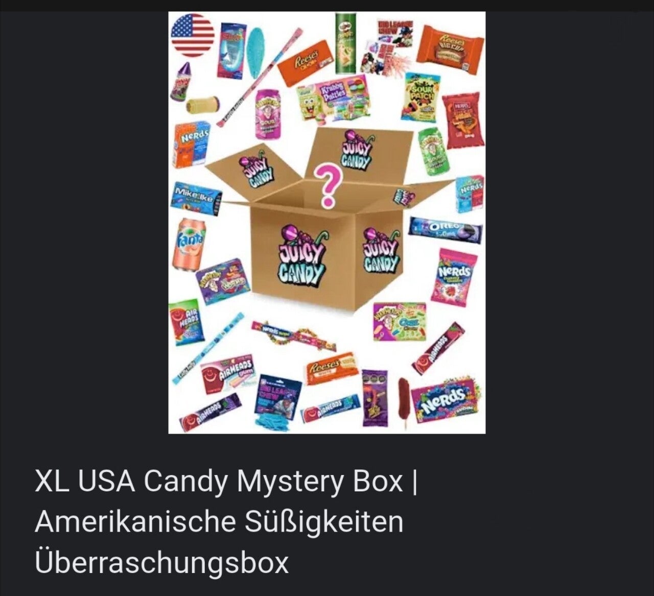 XL- USA Candy Mystery Box      41 Teile