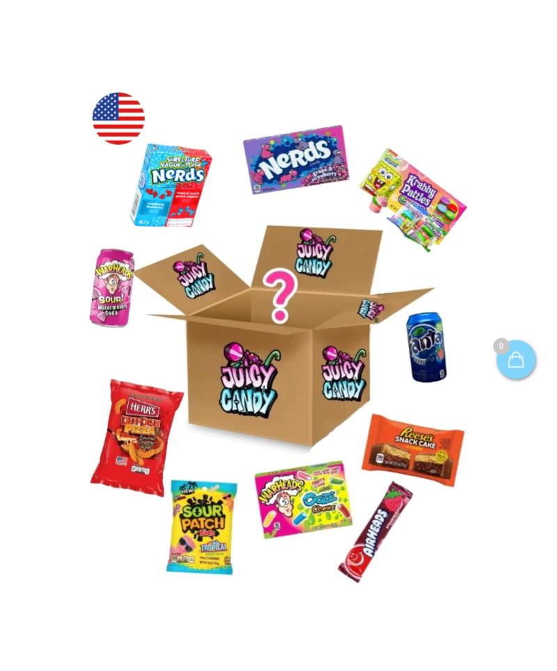 USA Candy Mystery Box Uberraschungs Box