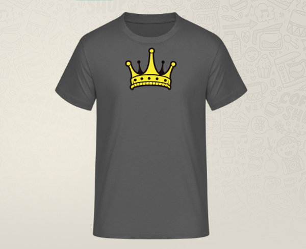 Herren - T-Shirts / Dunkelgrau