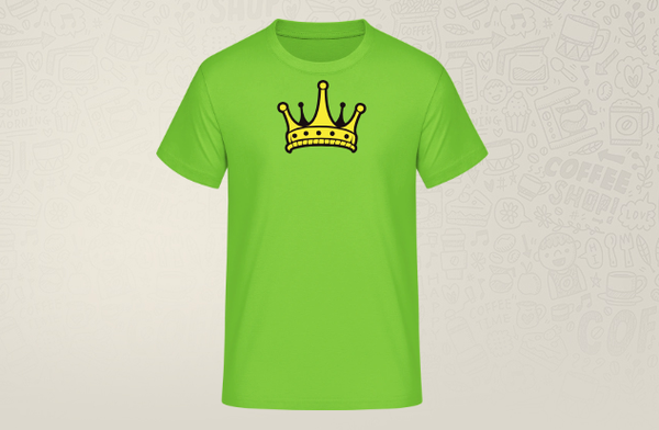 Herren - T-Shirts / Orchideegrun