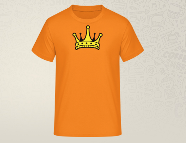Herren - T-Shirts / Orange
