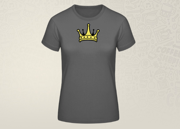 Damen - T-Shirts/ Dunkelgrau