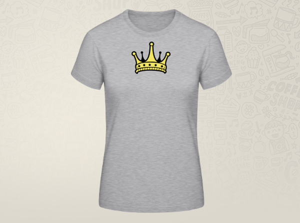 Damen - T-Shirts / Sportgrau