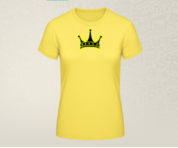 Damen - T-Shirts / Gelb