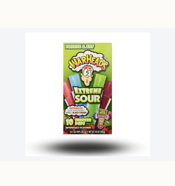 Warheaads Extreme sour Wassereis 10 Pack