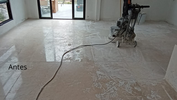 Desbastado en Piso de Mármol