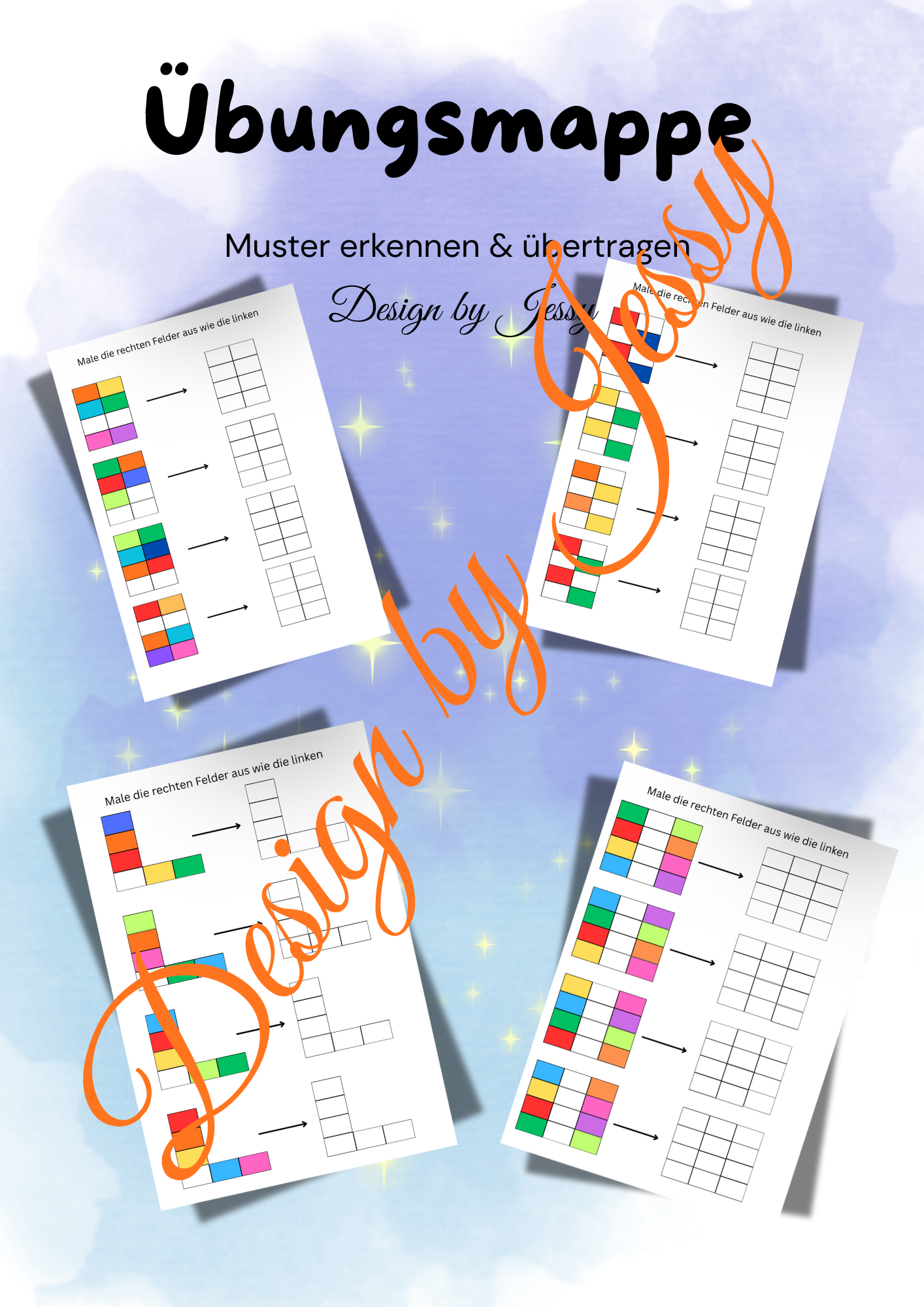 Übungsmappe - Muster erkennen und übertragen