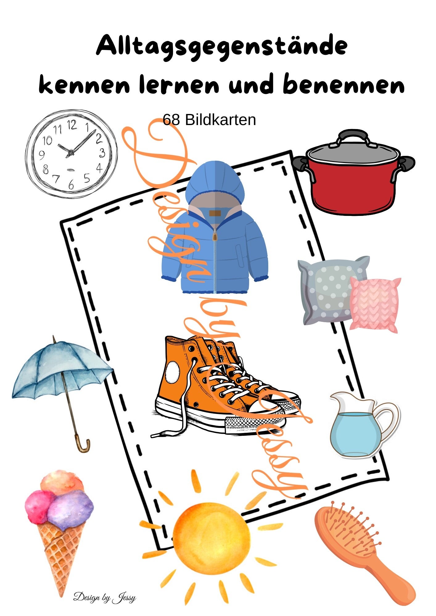 Bildkarten Alltagsgegenstände – erkennen und benennen