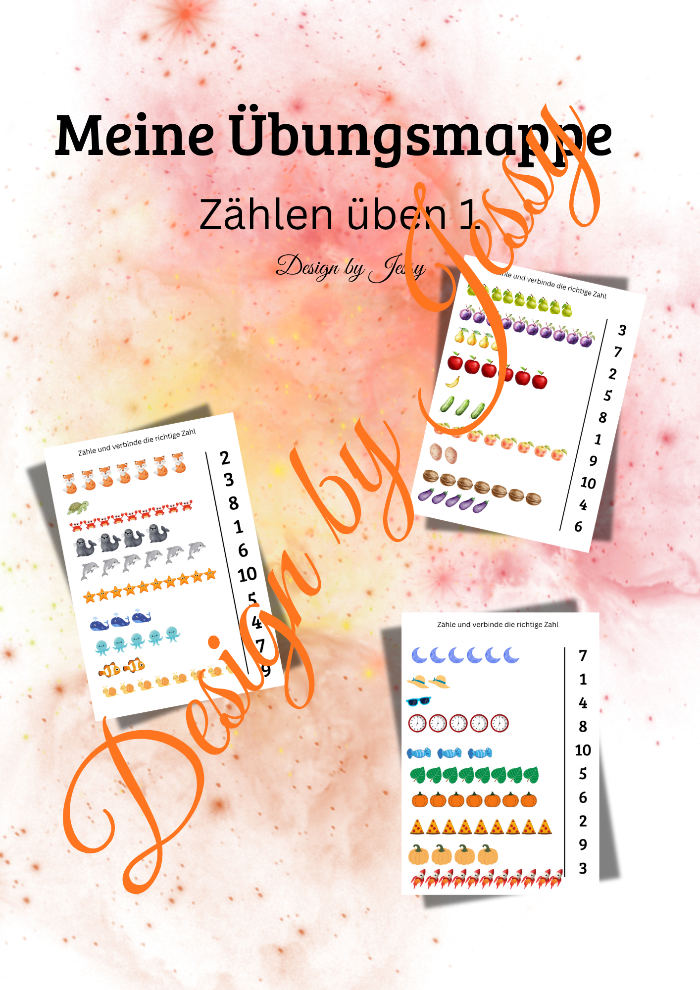 Übungsmappe „Zahlen üben 1–10