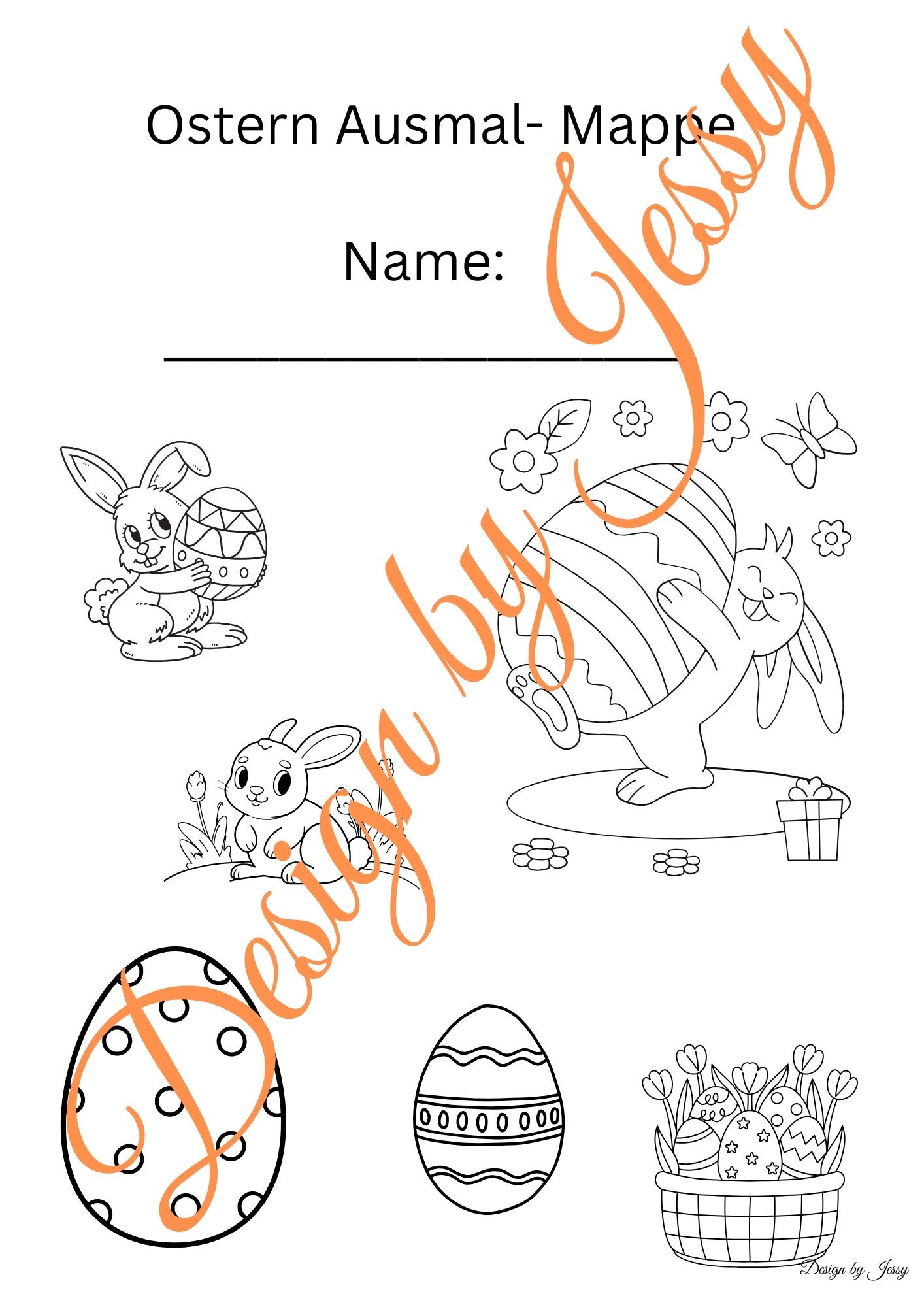 Ausmalheft Ostern – kreativer Malspaß für die Osterzeit