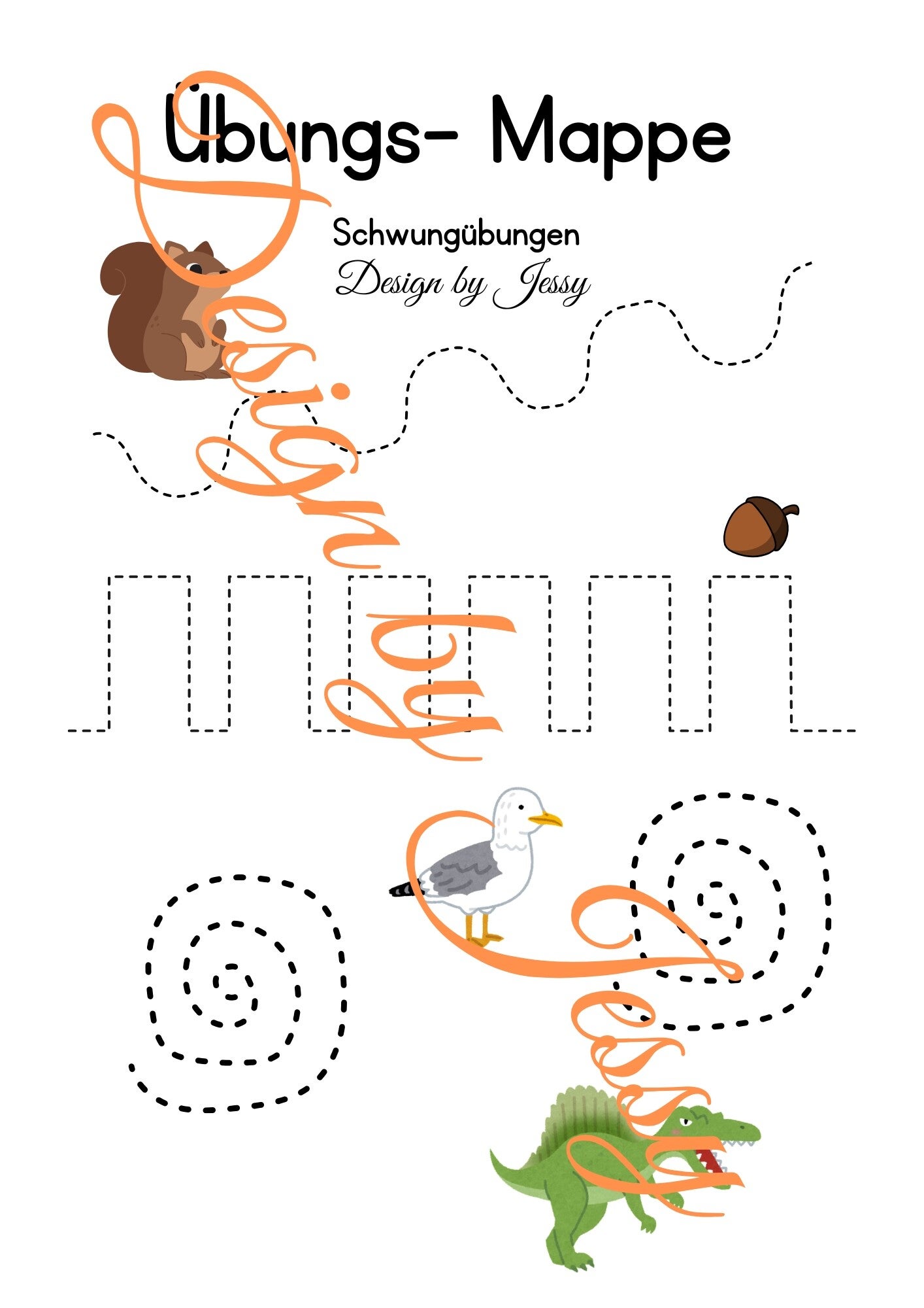 Übungsmappe- Schwungübungen