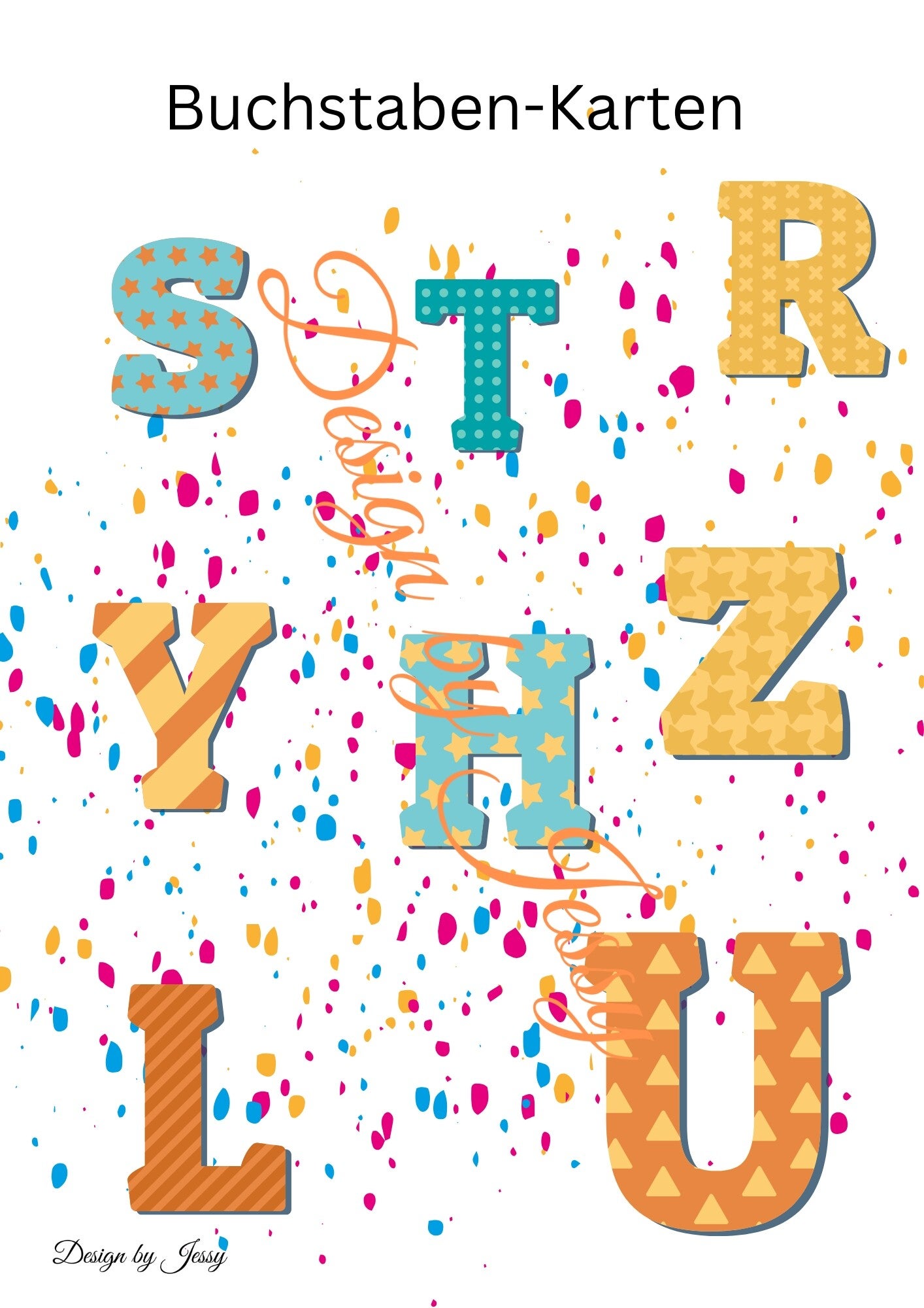 Buchstabenkarten Kreise – Buchstaben erkennen und zuordnen