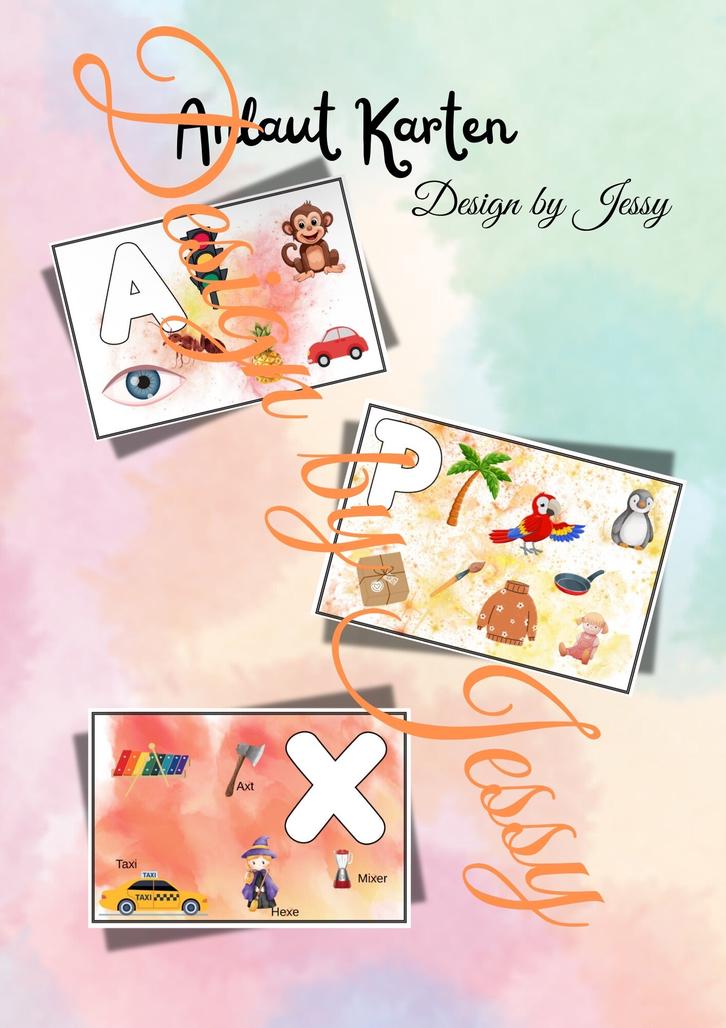 Anlaut-Karten – Laute erkennen und Wörter bilden