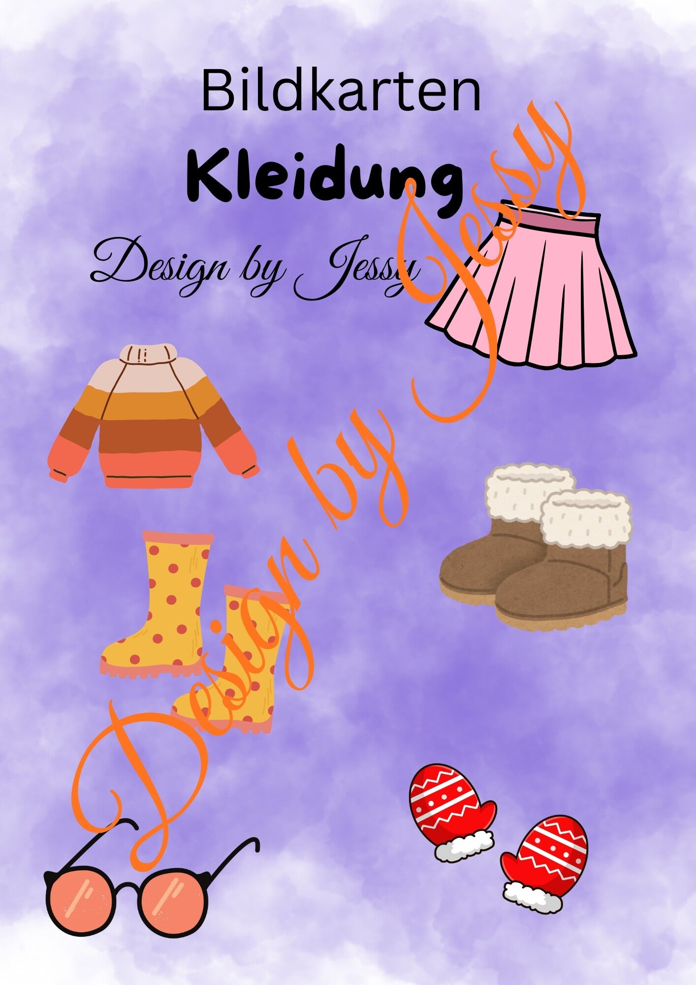 Bildkarten Kleidung – erkennen und benennen