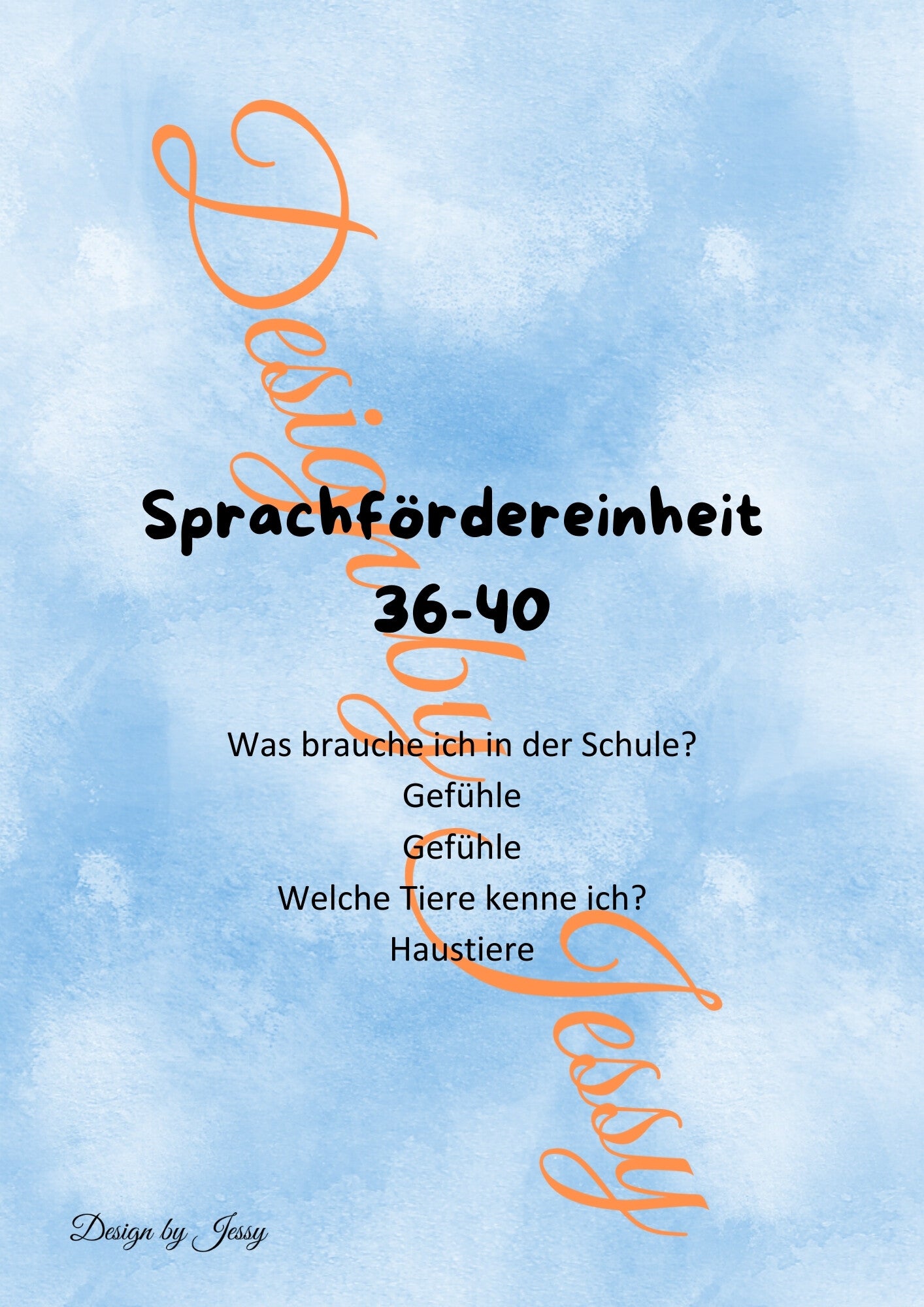 Sammel-Mappe Sprachfördereinheiten 36-40