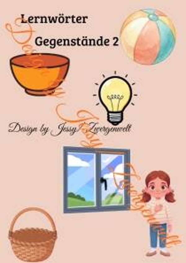 Lernwörter Gegenstände 2 (Druck)