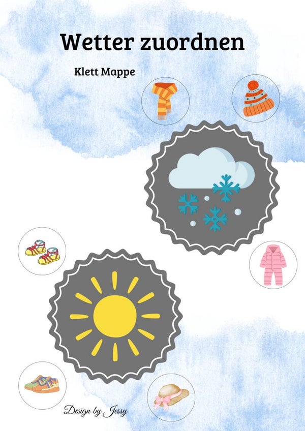 Klett-Mappen – Wetter zuordnen