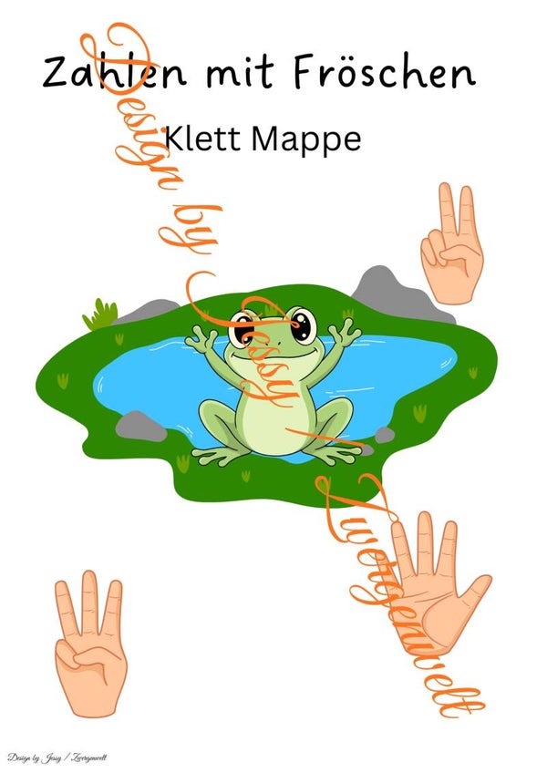 Klett Mappe "Zahlen mit Fröschen" – Spielerisch Zahlen lernen