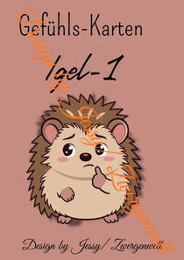 Gefühls-Karten Igel 1- Emotionen erkennen und benennen (Digital)