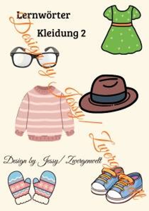 Lernwörter Kleidung 2 (Digital)