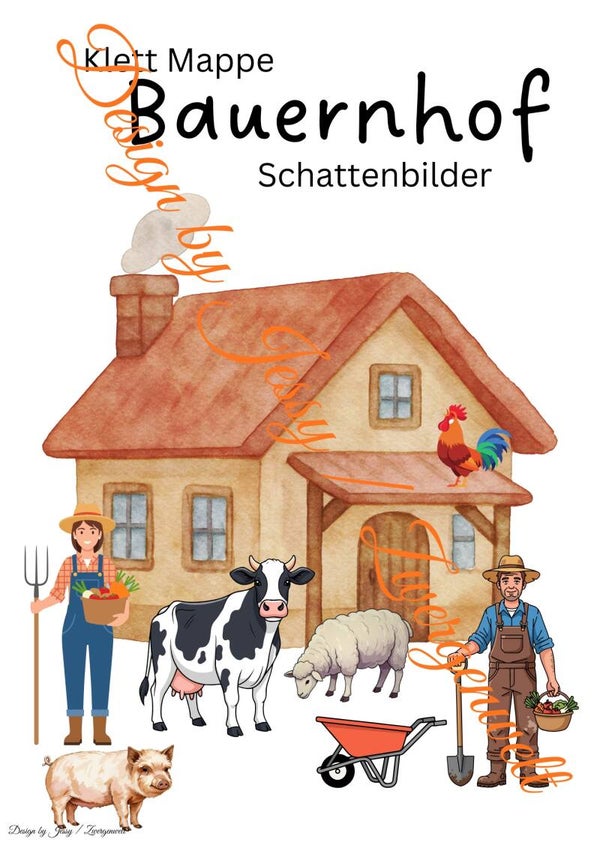 Klett Mappe "Bauernhof Schattenbilder" – Spielerisch Zuordnen lernen
