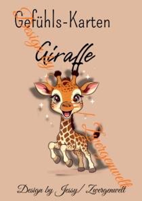 Gefühls-Karten Giraffe - Emotionen erkennen und benennen (Digital)