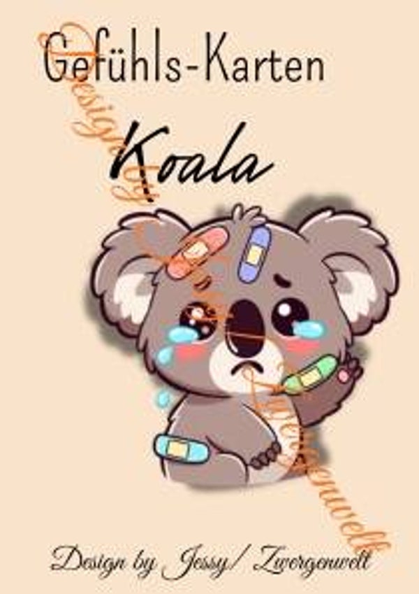 Gefühls-Karten Koala- Emotionen spielerisch erkennen und benennen (Digital)