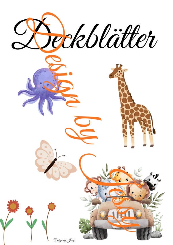 Portfolio Vorlagen ,,Deckblätter"